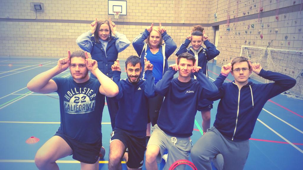 Frisbeasts_'s tweet photo. Squad Photo. We're in full force! #frisbeasts #sinkorswim #UoBSportEd1415 http://t.co/wN2StiNOUW