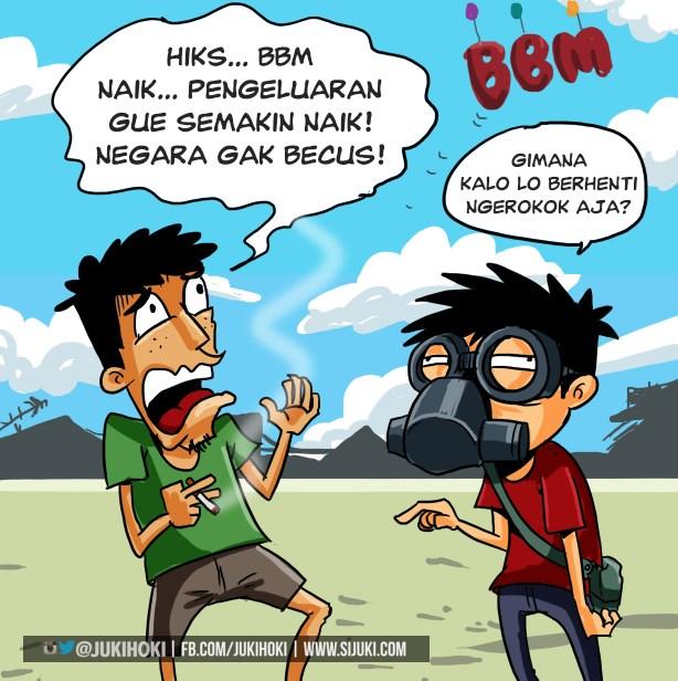 Cumaniir's tweet photo. Stop perdagangan manusial RT @JukiHoki: Huwala! BBM Naik, jadi ada alasan untuk makin berhemat sob! http://t.co/09QvPAbnI6