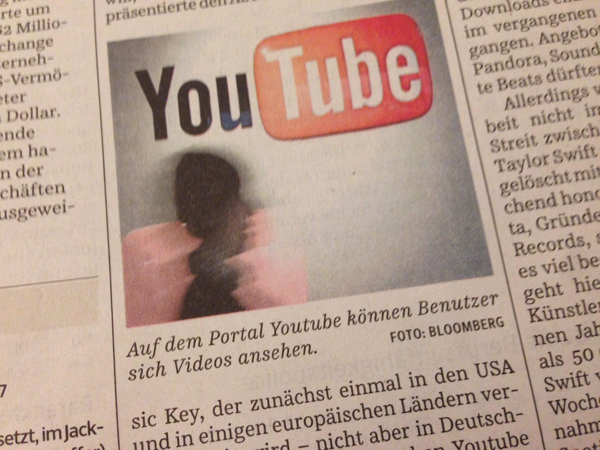 ericsturm's tweet photo. Schon gewusst? Auf Youtube kann man sich Videos ansehen. Danke @sz_wirtschaft! #journalismus #fail http://t.co/ug3VNLD4dV