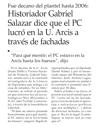 monteroviveros's tweet photo. Lucro en ARCIS,  inconsecuencia pura en el PC. http://t.co/VqcEttrDno