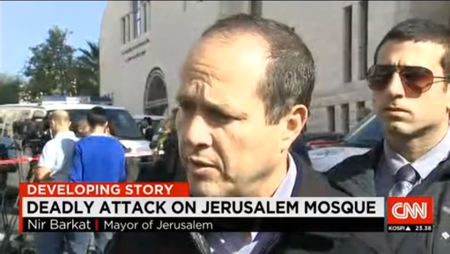 Filthy CNN claims 'Deadly Attack on Jerusalem Mosque' VIDEO