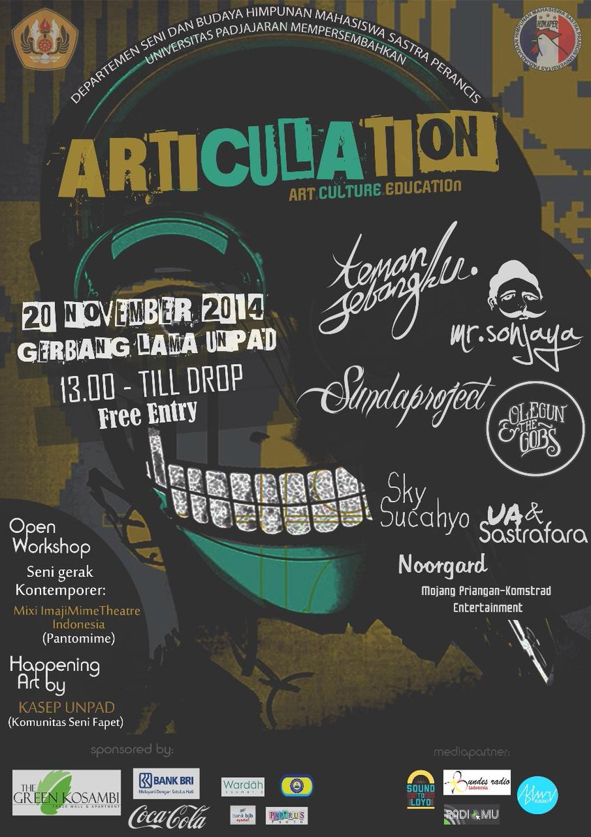 Articulation14_'s tweet photo. Sampai berjumpa di Articulation :) #ARTICULATION14 http://t.co/O8W1oNRywl