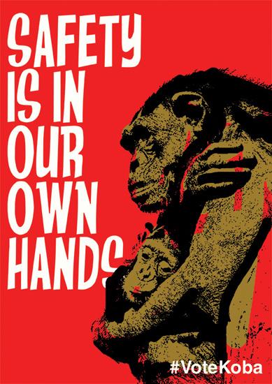 HeyUGuys's tweet photo. Almost time to choose your side! Watch the Dawn of the Planet of the Apes, on Blu-ray on the 24th of Nov #VoteKoba! http://t.co/0mq7zfCPLk