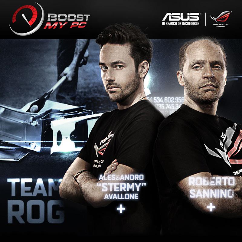 ASUSItalia's tweet image. Avete controllato la vostra mail? Il #TeamROG potrebbe avervi scritto ;-) #boostmypc