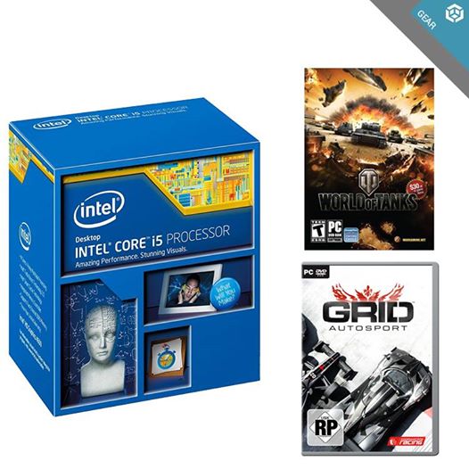 Απέκτησε τον Unlocked Intel i5 4690K και κέρδισε δώρο το Grid Autosport και το World Of Tanks!
bit.ly/1zGtvuf