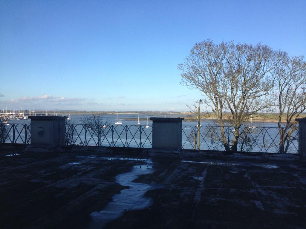 Thyrring's tweet image. Er udsigt for samarb og #frie data# i #EUMETNET lige så gode som udsigt fra møderum? #dmi