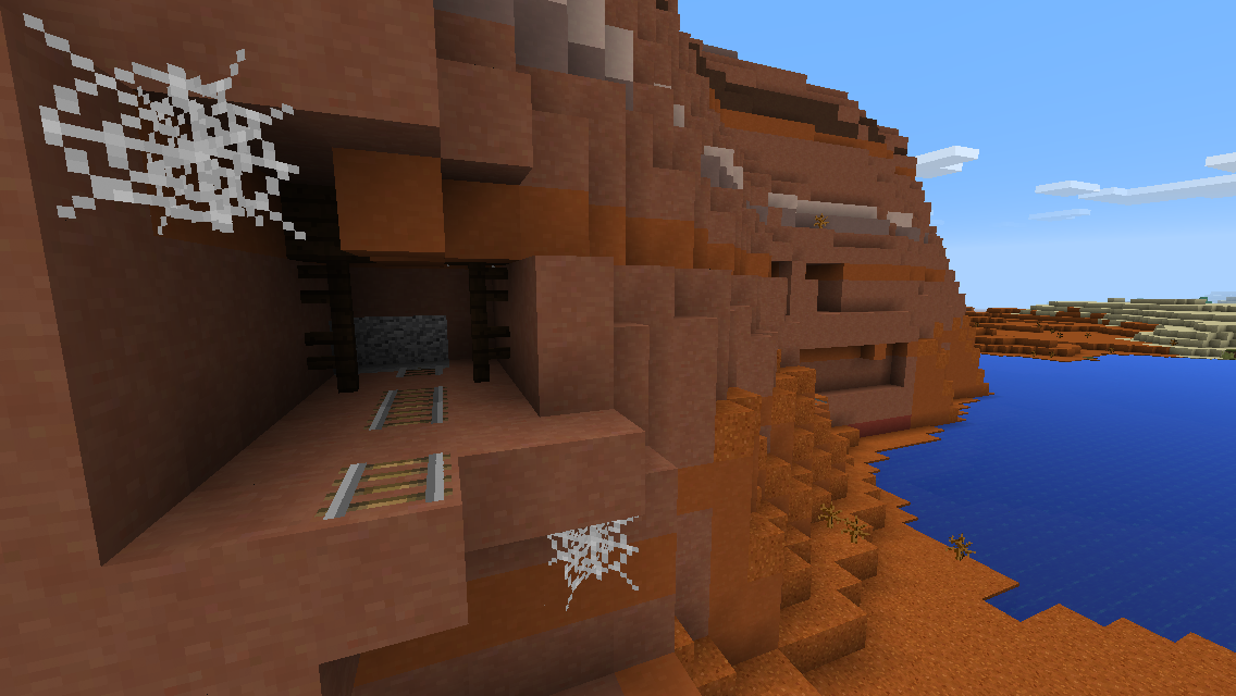 Minecraft's tweet image. Minecraft: Pocket Edition version 0.10.0 launches today! Head to a mesa biome and find a brand new gold mine!