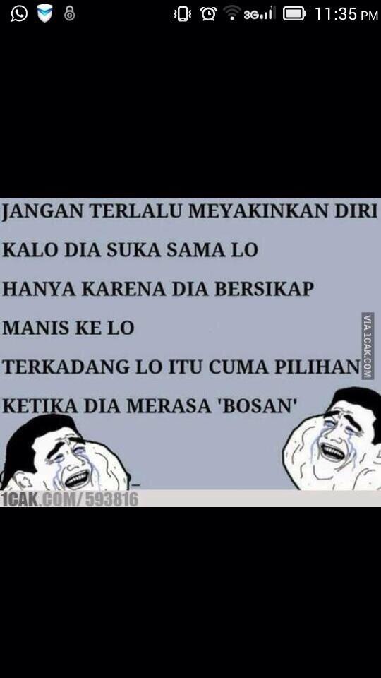 BijakAria's tweet photo. Jangan sedih ya :( http://t.co/UgBiYo4Sz8