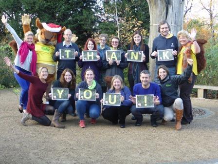 SupportTheParks's tweet photo. Thanks to our nutty Team Squirrel runners who smashed our fundraising target this year! @RPFHalfMarathon @RPFUltra http://t.co/1BQ1tMVQ91