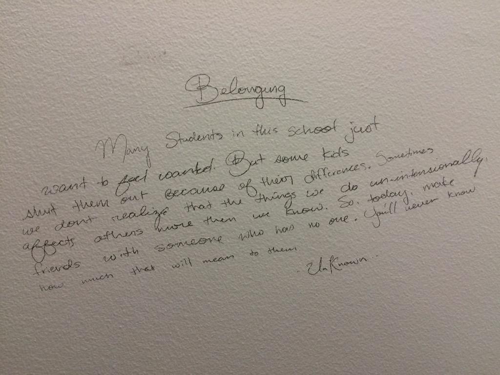 SoulTheAlpha's tweet photo. Dang, lol found this in one of the bathroom stalls http://t.co/ROJzb0OUfr