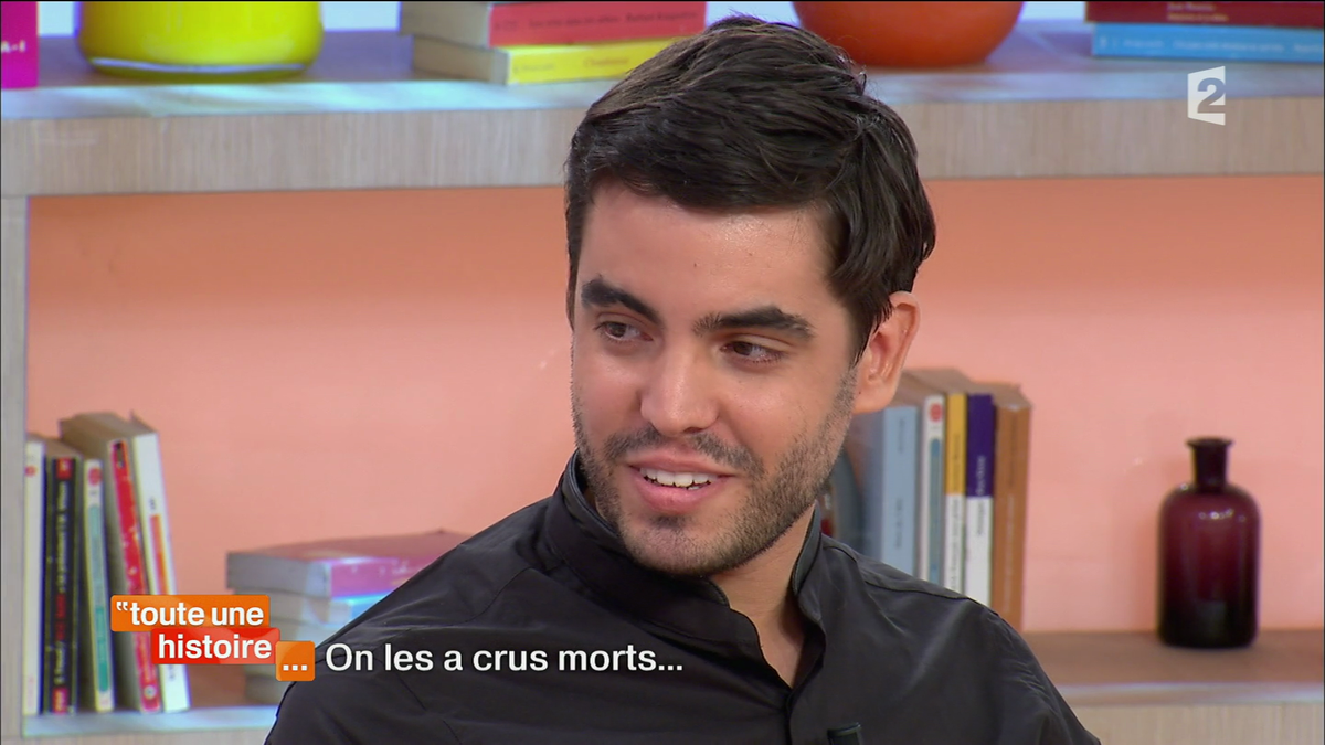 OnRateRien's tweet photo. Surprise, j'étais pas mort ! #touteunehistoire @France2tv #OnRateRien #Numericable http://t.co/kzdhxcgrve http://t.co/FwvNPNg618