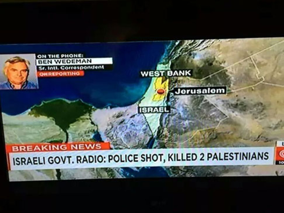 AvielHeute's tweet photo. CNN Meldung:4 Israelis und 2 Palästinenser wurden in der Synagoge getötet. Die Palästinenser waren keineTerroristen. http://t.co/wPUSSNrM40