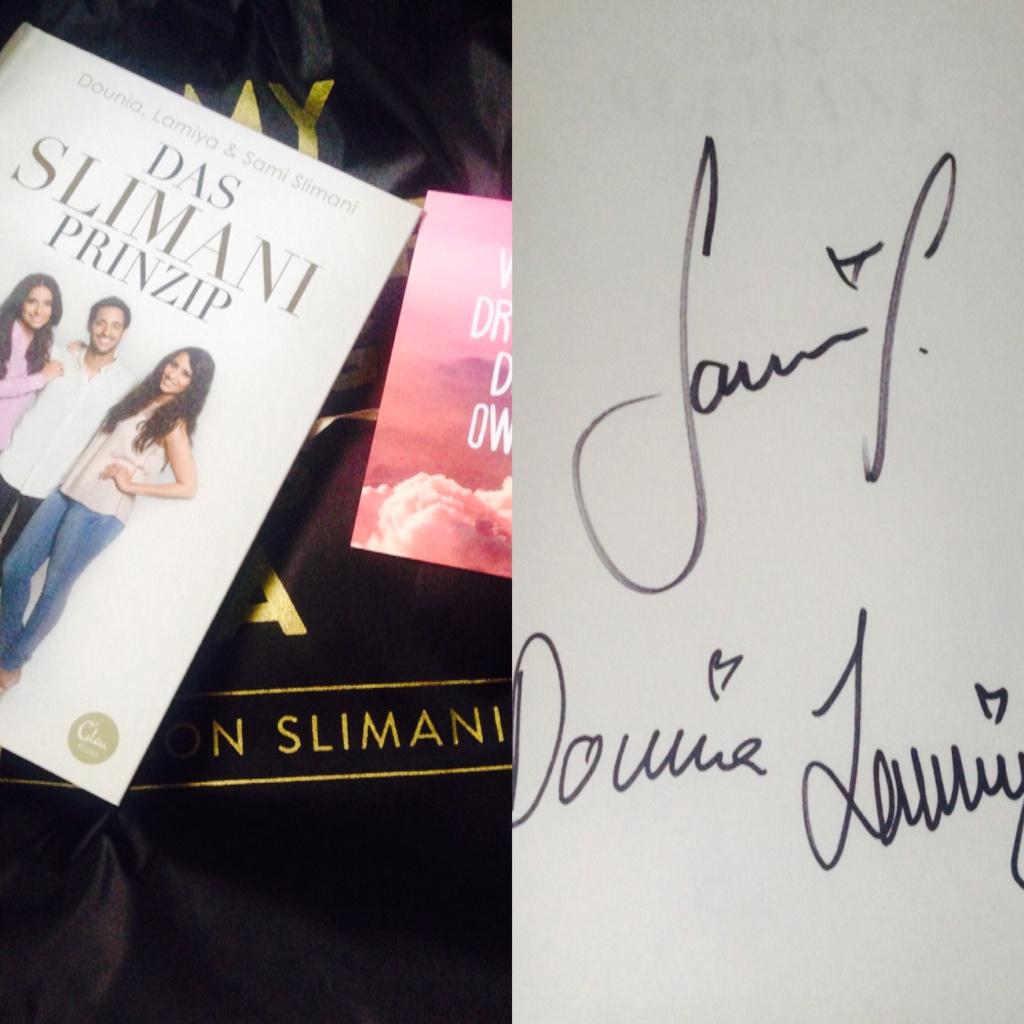 itsohselena's tweet photo. gerade angekommen, es ist soo toll 😍🙌💕 #sonderausgabe #dasslimaniprinzip @SamiSlimani @DouniaSlimani @LamiyaSlimani http://t.co/PSN6q7kiQU