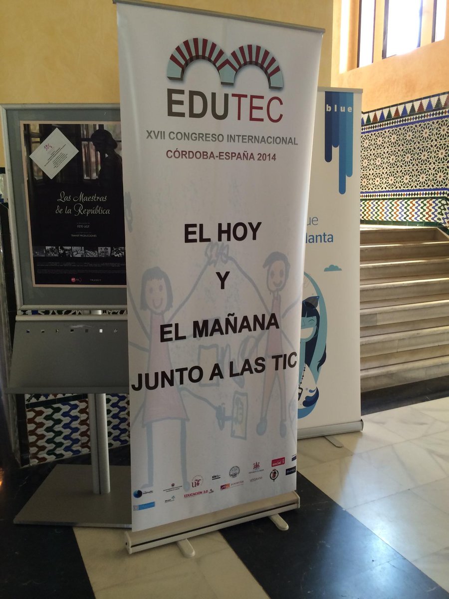Tec_Educativa's tweet photo. #Tecnología_educativa #DuocUC en XVII Congreso Internacional Córdoba España “El hoy y el mañana junto a las #TIC” http://t.co/CQD0OiNxjU