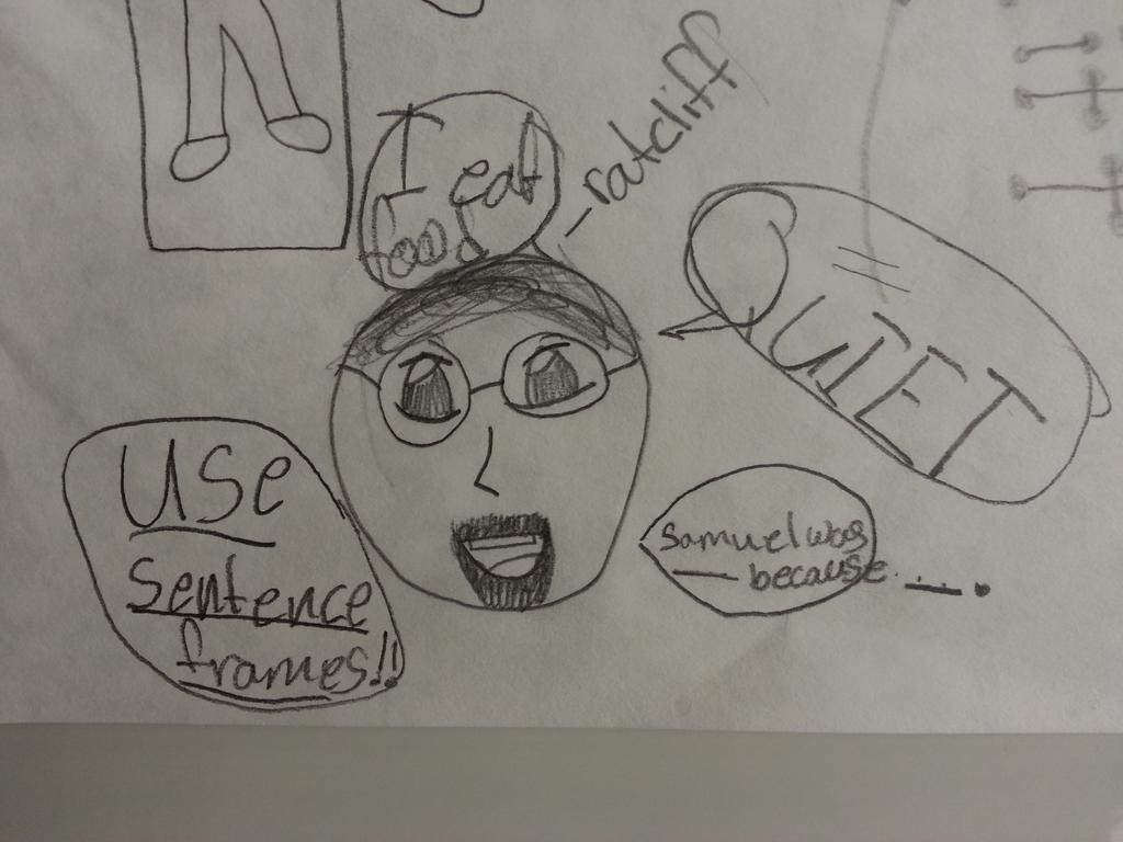ccratcliff314's tweet photo. This is what the students think of me #jctelementary #TeacherTuesday #LearningTogether #teacherleader http://t.co/hAoZV8onw5
