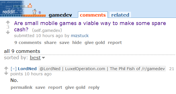 kodecodev's tweet photo. LOL :] RT @larsiusprime: Sounds about right. http://t.co/idzKJvbIm3 (via @weheartgames)