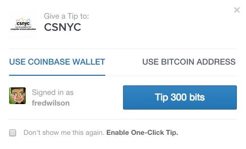 bitcoinagile's tweet image. Coinbase Tip Widget - VC Speak bit.ly/1uDKtGJ #bitcoin #vcspeak AVC startup Fred Wilson #bAgile