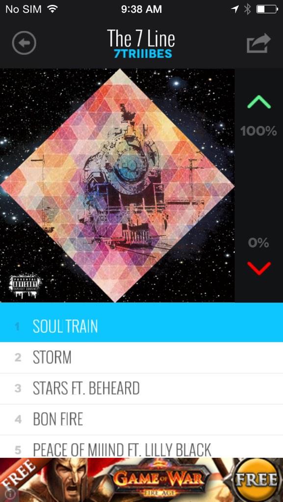 kp1erre's tweet image. Morning vibes provided by @7TRiiiBES Check out our their new mixtape "7Line" on datpiff, all aboard that soul traiiin