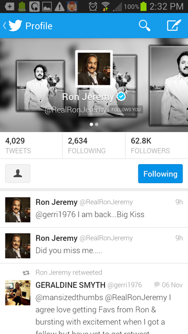It was such an honor when I saw thos @realRonJeremy http://t.co/VnXWCgjKTr<a class="tags" href="/tag/realronjeremy">@realronjeremy</a><a href="/tag/sanfrancisco"class="tags"><span>#sanfrancisco</span></a><a href="/tag/gold"class="tags"><span>#gold</span></a>