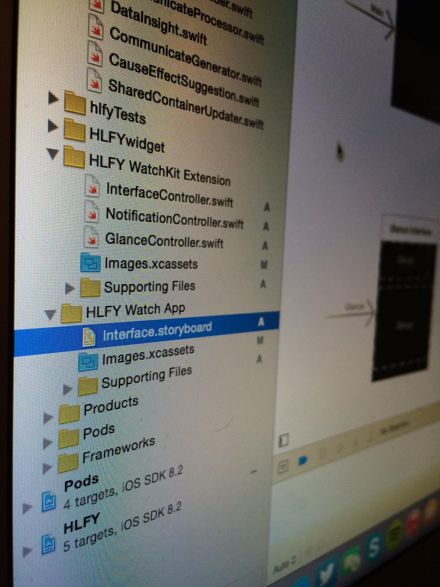 lkuczborski's tweet photo. So it begins… #HLFY #WatchKit #SwiftCrunch cc:// @_siejkowski @lczarne http://t.co/JthqP0fBY7
