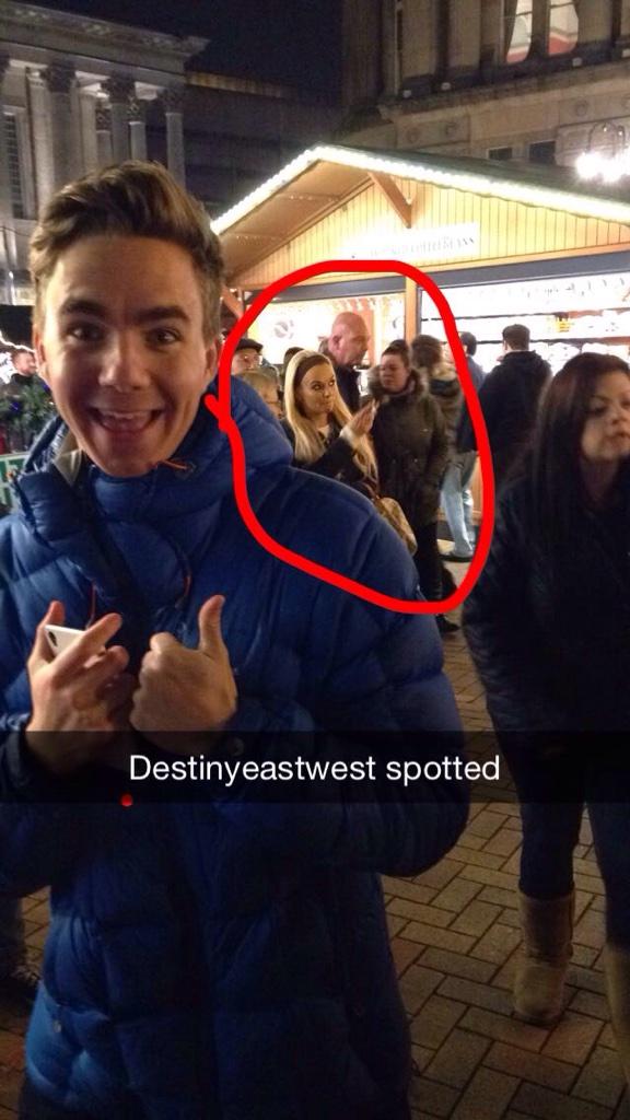 georgepainter's tweet photo. Spotted at the German market @destinyeastwest with #thebrand #shamelessphoto http://t.co/18MUHmFzHx