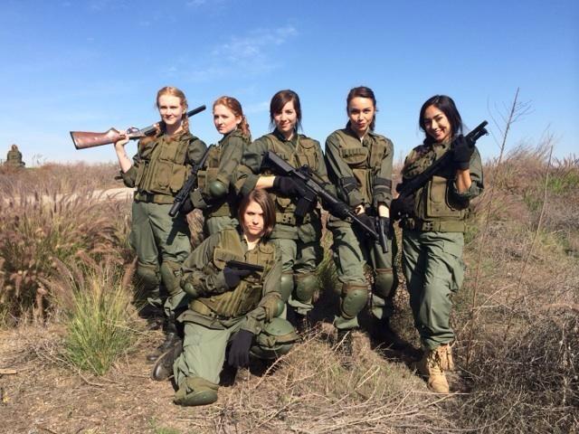 rileyroseCritch's tweet photo. What's that? A bunch of sexy &amp; heavily armed #VideoGameHighSchool ladies? #VGHS #VGHS3 #VGHS4life http://t.co/2XvkyYs0OM