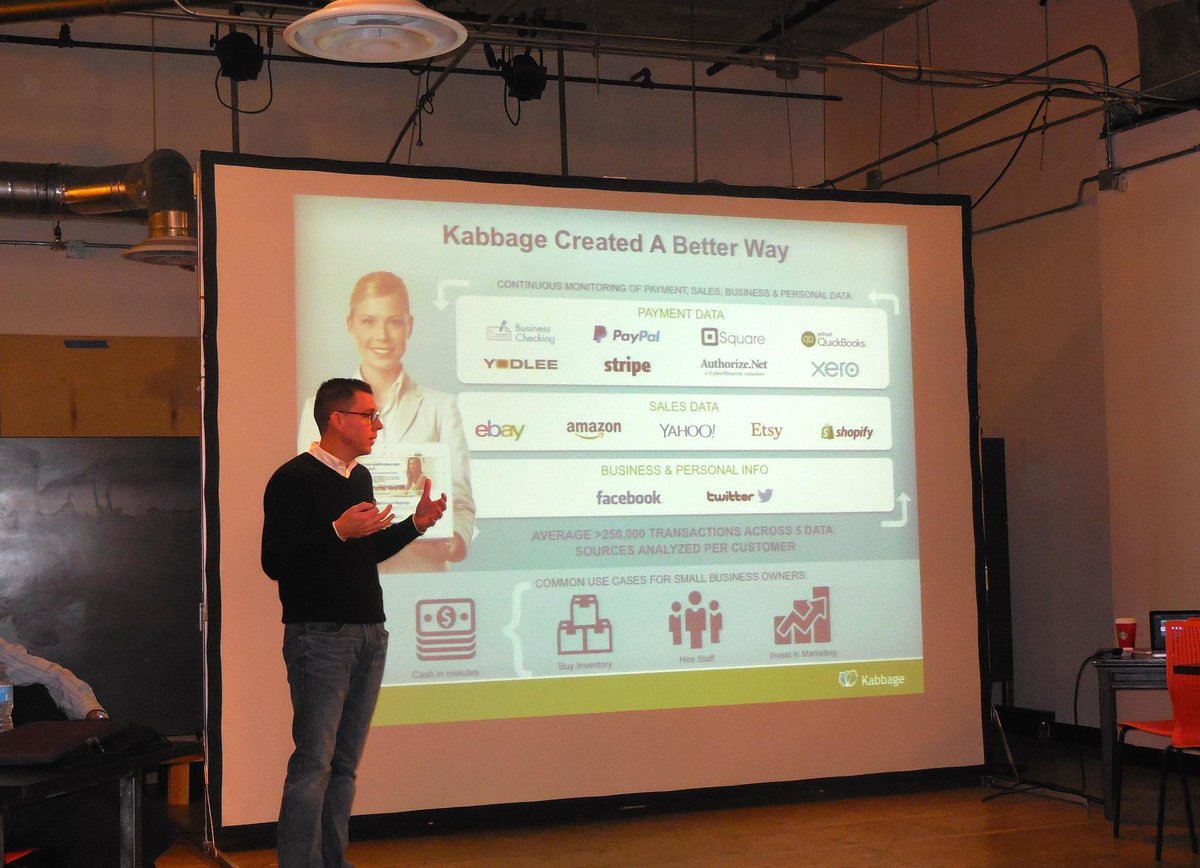 YIDeveloper's tweet photo. @WhitneyWeaver, VP Data Platform #KabbageInc speaking about "Scaling a data business" at #YIBootcamp! http://t.co/dKJQQcCoPe