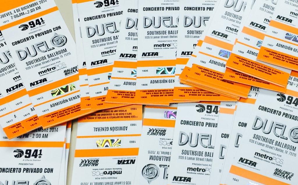 ZonaMX991's tweet photo. Llamada 7 durante la #descargamix 2 boletos para concierto privado de @DUELOOFICIAL suerte al aire ya ! 214.787.1079 http://t.co/iKXZKW8QqQ