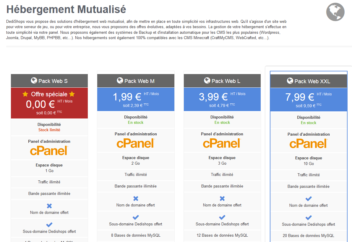 dedishops's tweet photo. Ce soir jusqu’à 00H00 @dedishops vous offre votre pack web S https://t.co/ERHMQ9Rnyz gratuitement par mois à vie  #RT http://t.co/ObYczHKhvi