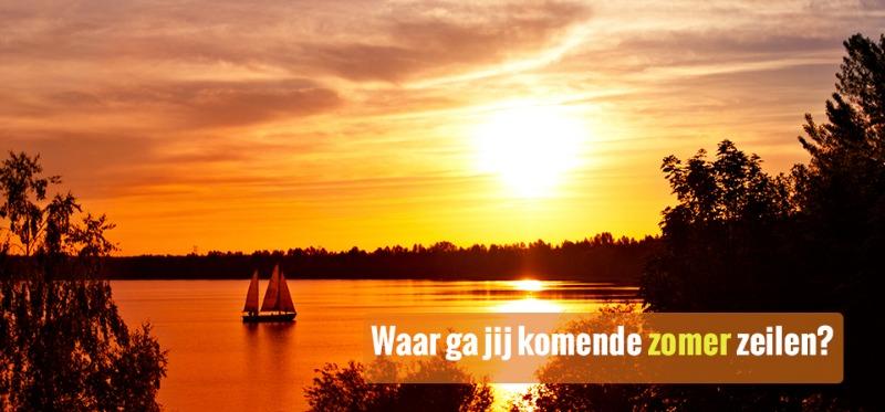 Wat is het alweer snel donker. Wij zitten lekker te #dromen waar je volgende zomer lekker kunt #zeilen.