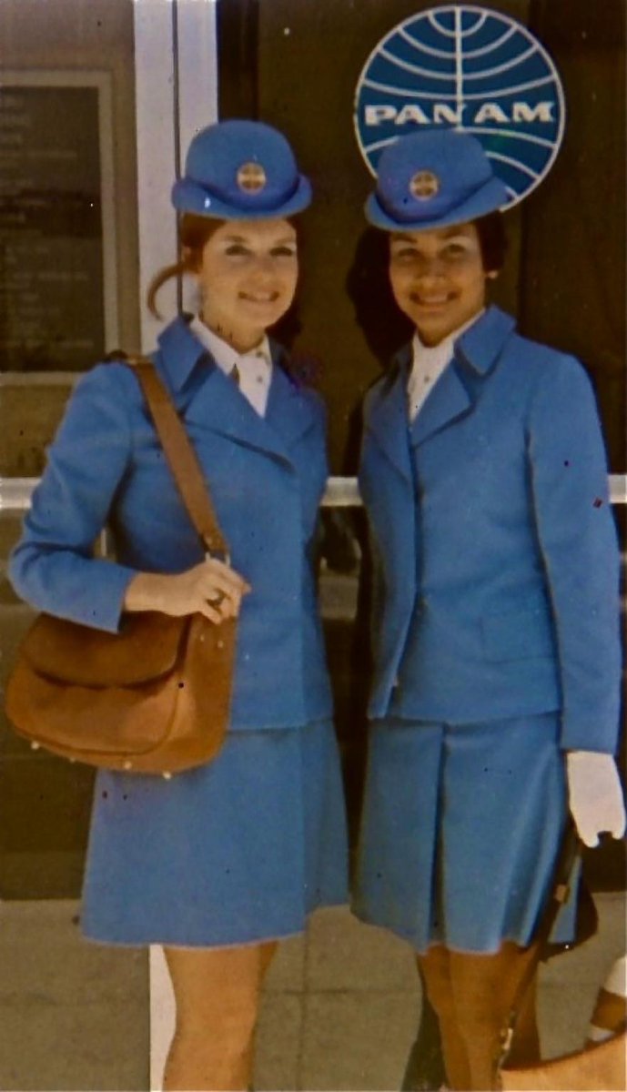 murphystrada's tweet photo. Just graduated university w/ degree in psych. 3 enlightening years flying to every continent w/ Pan Am in its prime http://t.co/tknBBmqH3u
