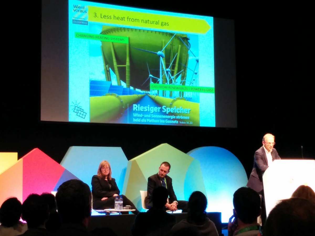 SmartCityexpo's tweet photo. Heating: Need more renewables in the system. Building Refurbishment is key -Vogle #Viena #EN02 #smartcityexpo http://t.co/Ezki2RyPE0