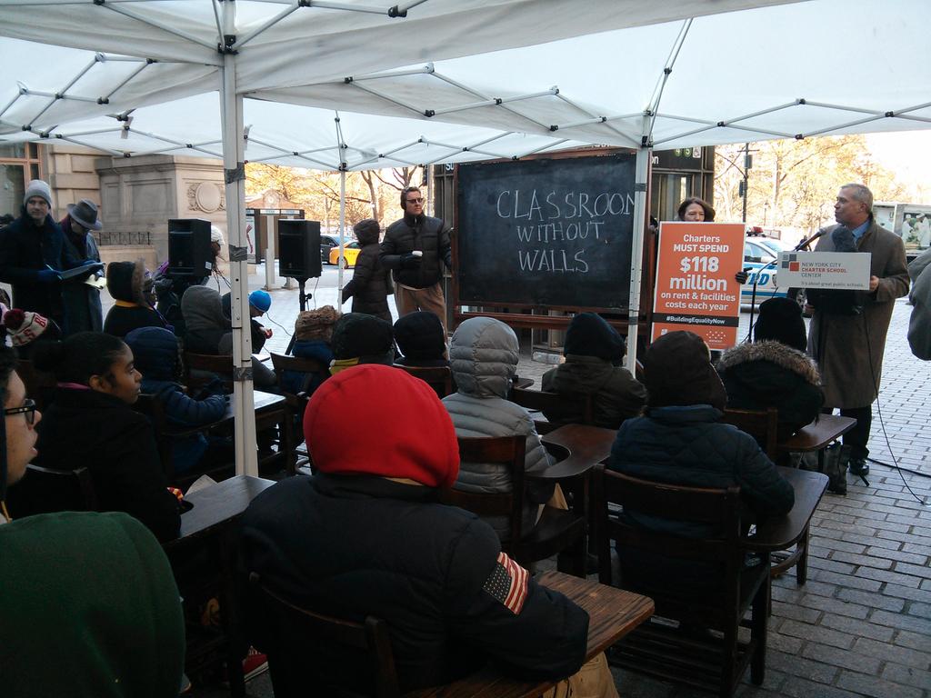 Why are students learning outside today?? They are #BuildingEquityNow with @necharters