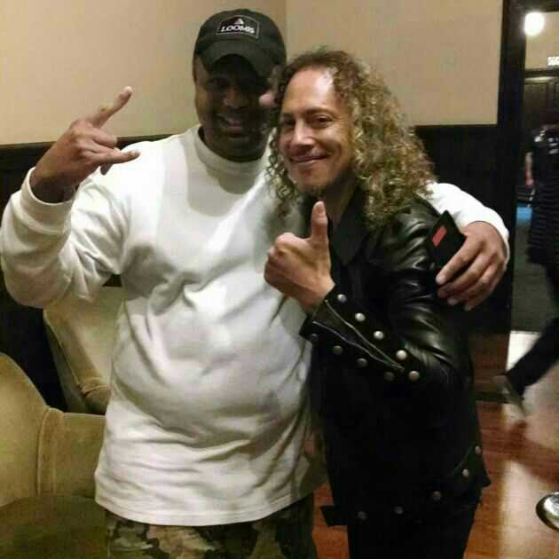 Happy bday to a very special acquaintance of mine, father Kirk Hammett   