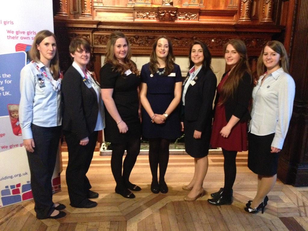 BekkyAshmore's tweet image. And @GirlguidingCB and @Girlguiding_LE! #QueensGuide