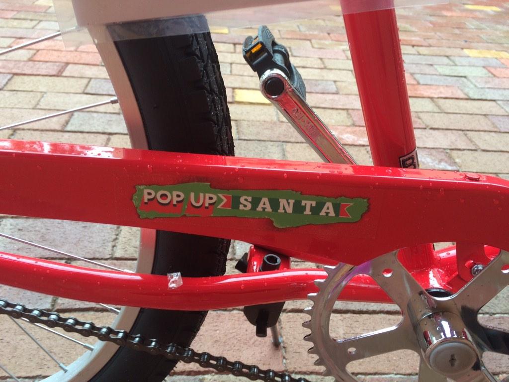 Mmaliszewski121's tweet photo. Thank you so much #popupsanta for the free bike!! http://t.co/OQJhxO5oPo