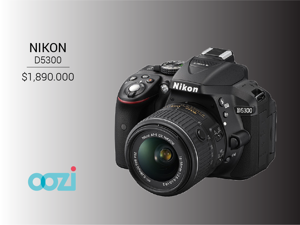 TiendaOozi's tweet image. Cámara Nikon D5300. Los productos que siempre haz querido al mejor precio. oozi.co #Oozi