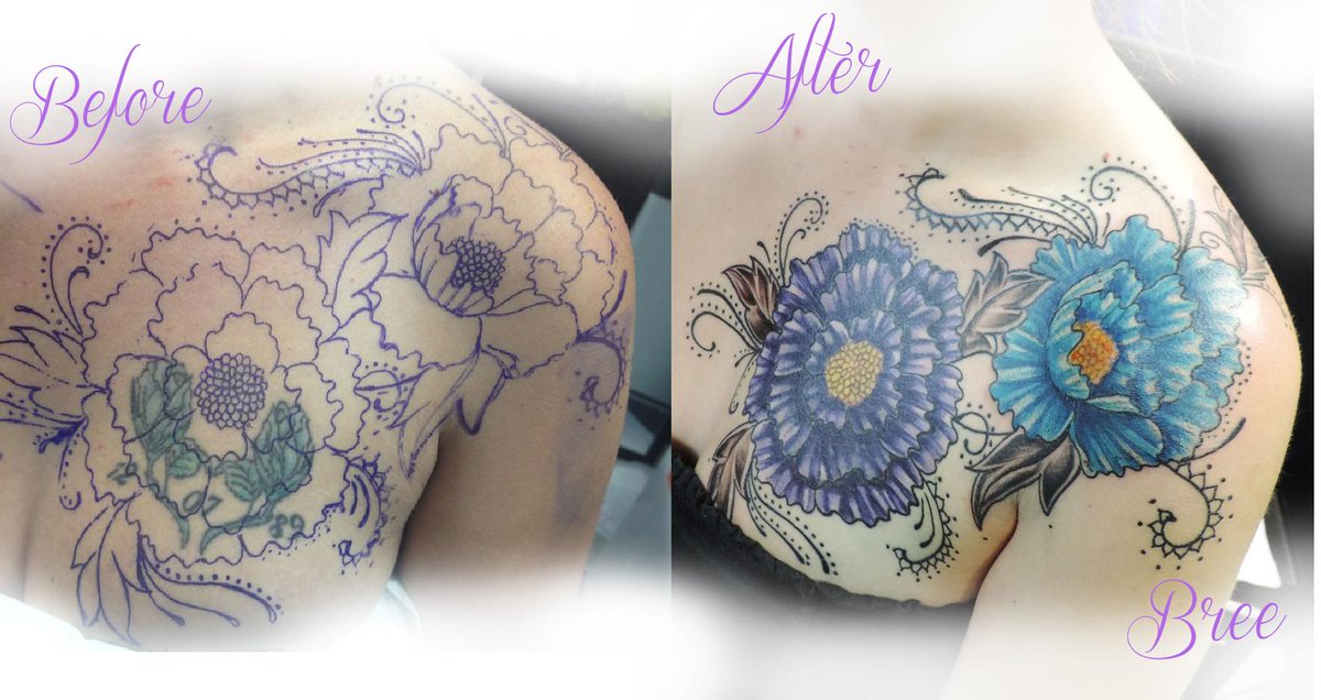 Shitty tattoo? #coverthatshit #tattoocoverup