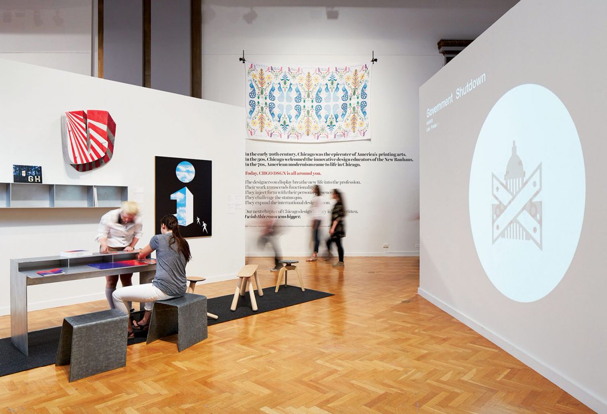 CaretsandSticks's tweet photo. http://t.co/WD567roXtv Check out @BeverlyFresh's review of CHGO DSGN at the Chicago Cultural Center http://t.co/18pEJSnMCI