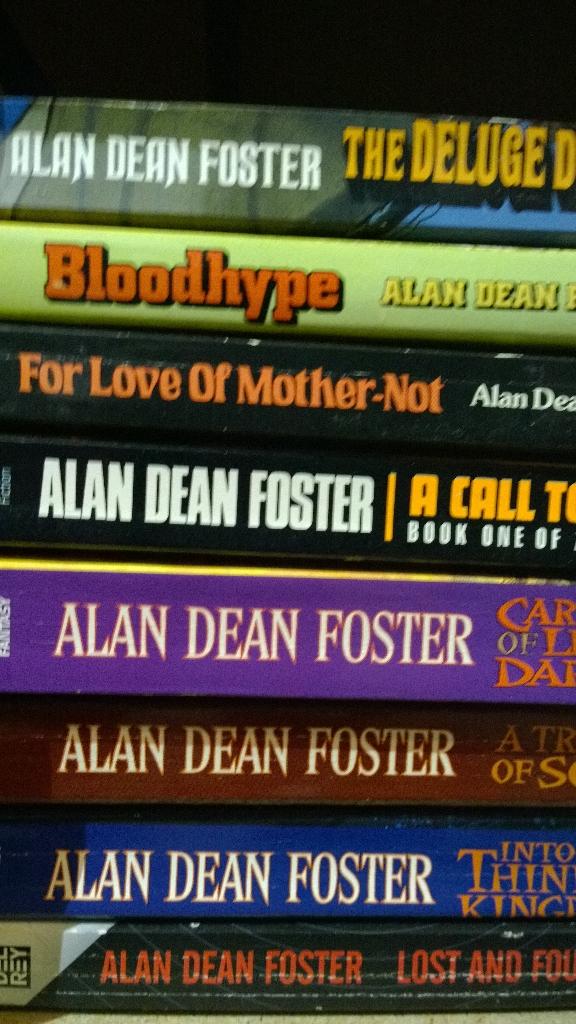 Happy Birthday to Alan Dean Foster! 