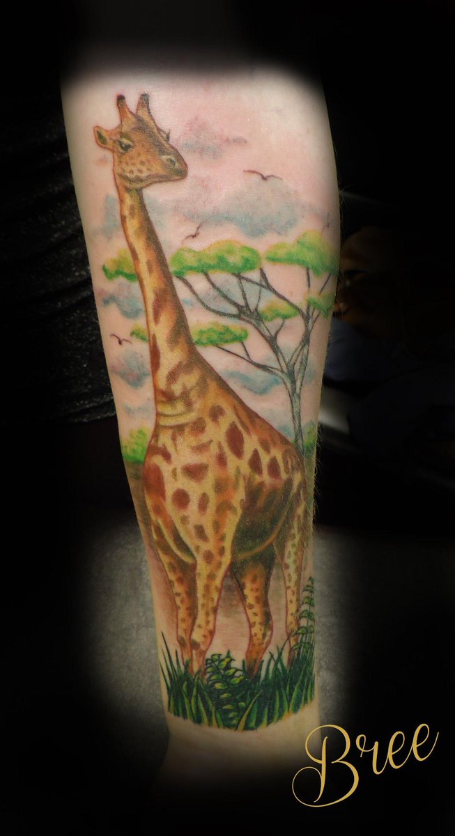 #giraffe #giraffetattoo