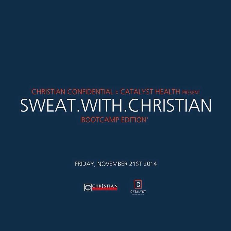 SashaExeter's tweet photo. EVENT ALERT: Come sweat it out with @urboychristian and I this Friday! http://t.co/bDwlL1uFyP #SweatWithChristian http://t.co/0z7P3eYM5c