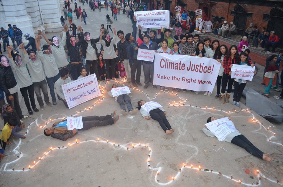 ReganSapkota's tweet photo. Great #Success of today's event to #pressurize #SAARCleaders to revisit their previous declarations. #COP20 #UNFCCC http://t.co/31wmZ5uQwq