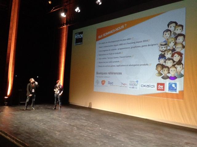 Pictanovo's tweet photo. #protoPITCH : le pitch de @LeCCCP pour Game for job http://t.co/FhkDedXBeh