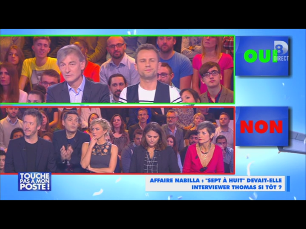 OnRateRien's tweet photo. Thomas dans @7a8/ Lemoine "j'ai vu la tête de ceux qui était pour j'ai décidé de changer" #TPMP sur @D8TV #OnRateRien http://t.co/IYAq1M8zzF