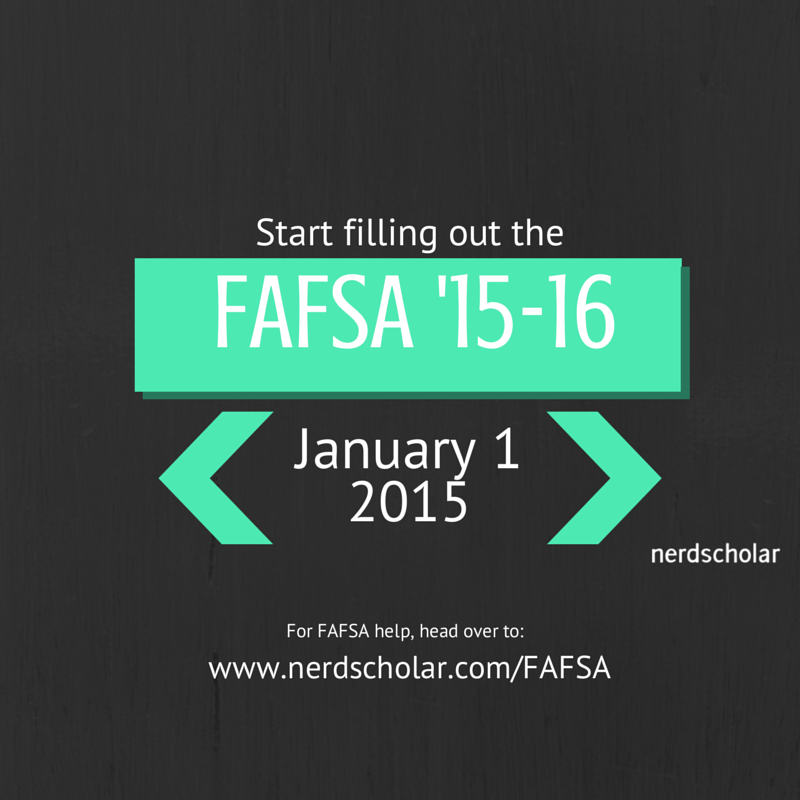 nerdgrad's tweet photo. A3: We're also working w/ @NPEdAccess & @MEFAtweets to get more students to fill out the FAFSA. #CollegeAppsChat http://t.co/UhgWVGDLUx
