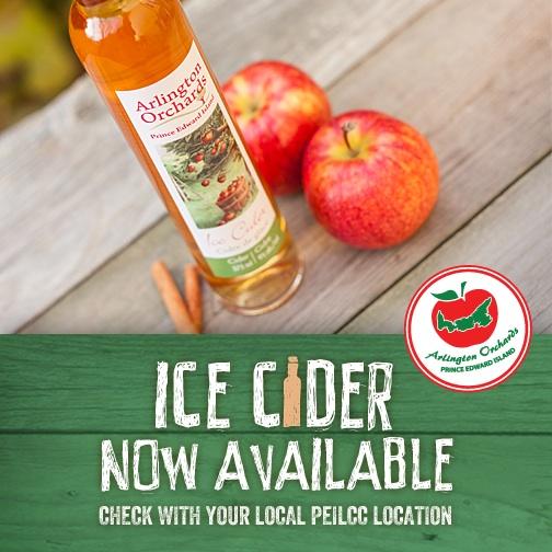 ArlingtonApples's tweet photo. Did you know that we also produce #PEI Ice Cider? Cheers that you now do! Available at select PEILCCs. @PEIFlavours http://t.co/rqkDCnWCeb