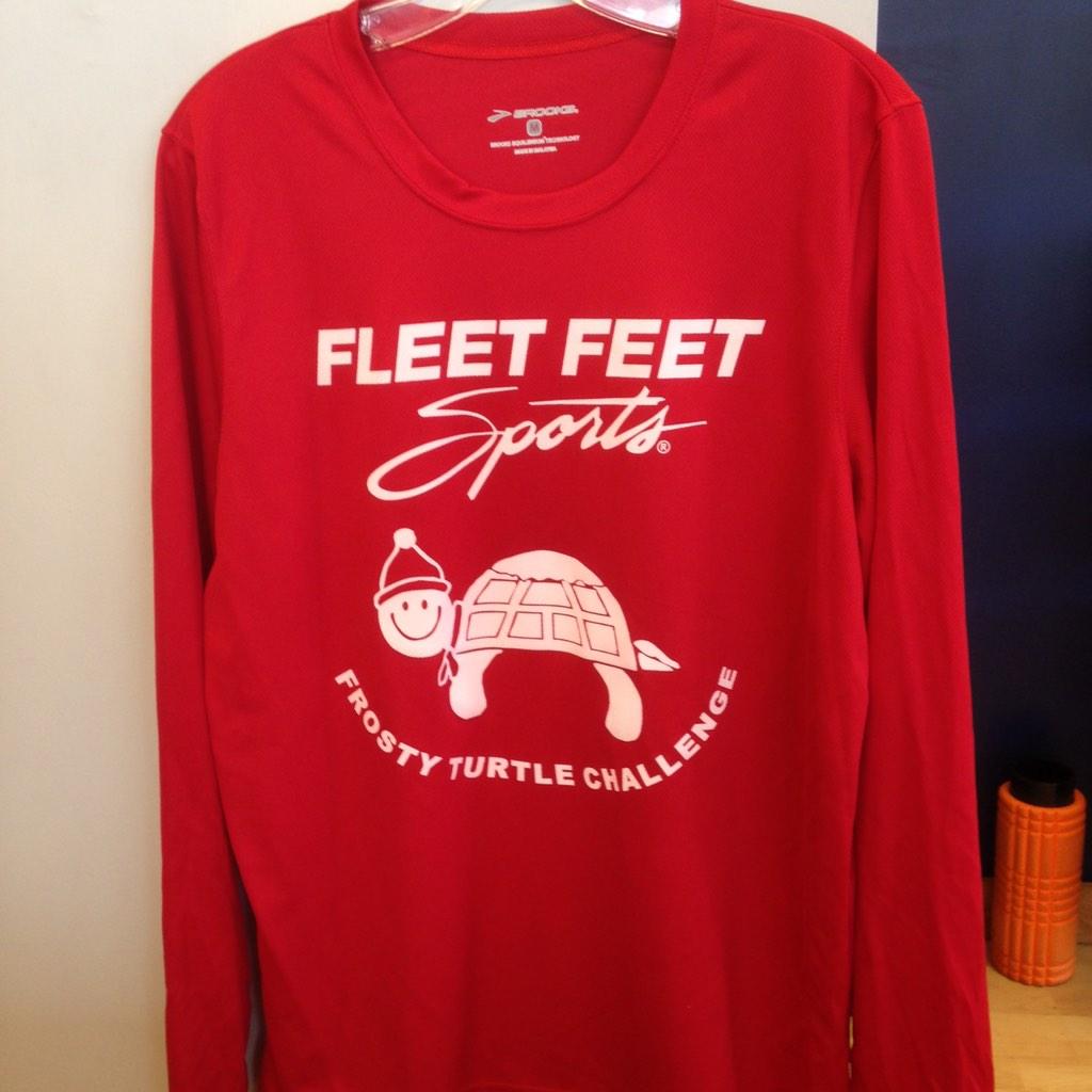 #frostyturtles shirts came in. 8 runs gets a shirt #winterrunning <a href="/FFSportsEJVT/">Fleet Feet EJVT</a>