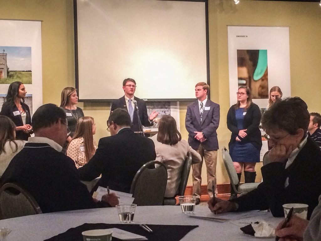 Having a great time learning and connecting at the Enactus advisory board meeting!