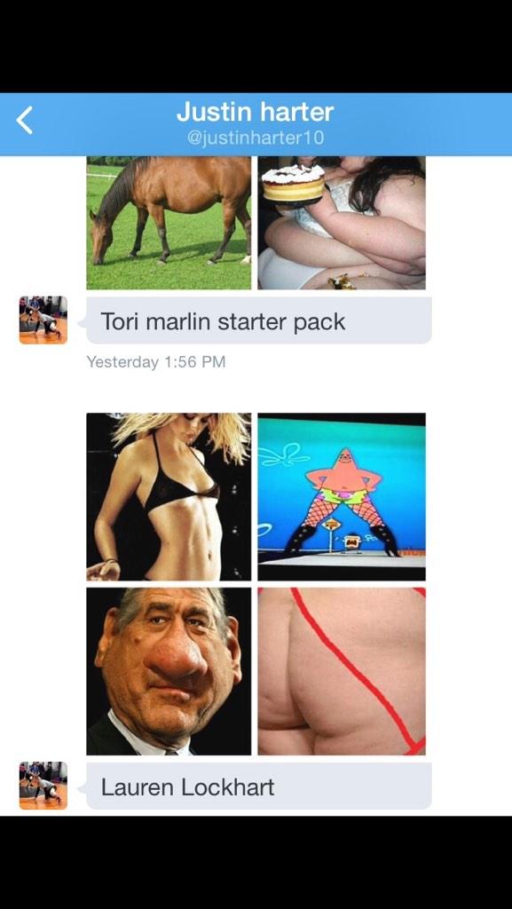 585StarterPacks's tweet photo. #EXPOSE  Oh damn! @justinharter10 @Tmarlin15 http://t.co/6VODZ9Ovku
